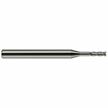 HARVEY TOOL 5/64 in. Cutter dia. x 0.2340 in. 15/64  x 0.4750 in. Reach Carbide Square End Mill, 4 Flutes 735978